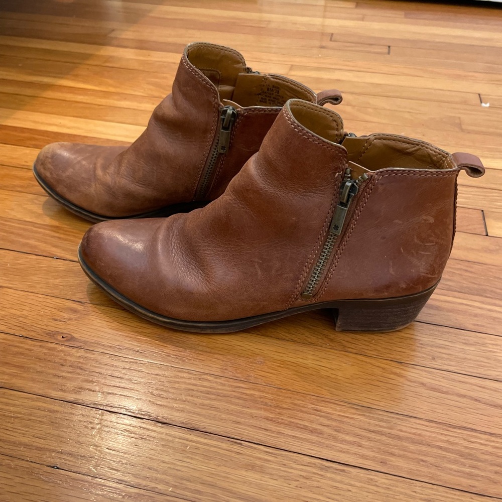 Lucky Brand Brown Ankle Boots